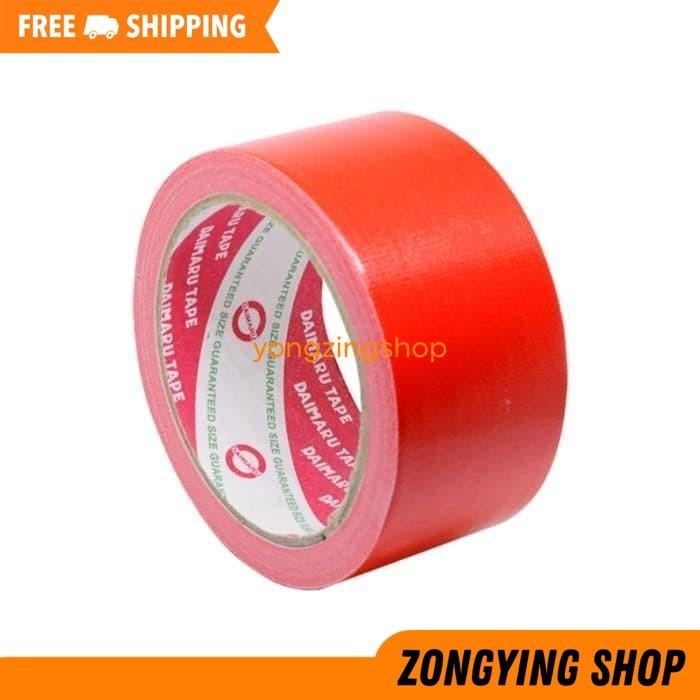 

SINTE LAKBAN DAIMARU WARNA MERAH OPP 48 MM X 90Y ISOLASI SOLASI KARDUS ZONGYING SHOP KUALITAS TERBAIK