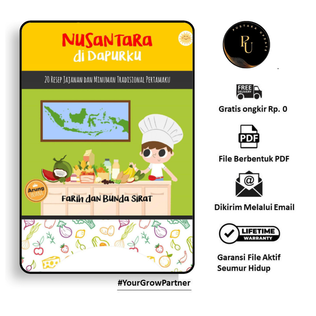 

351. NUSANTARA DI DAPURKU 20 RESEP JAJANAN DAN MINUM - [-]