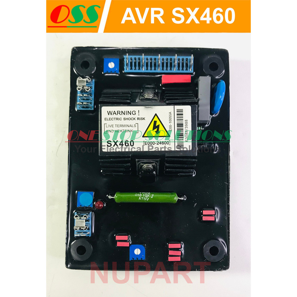 Avr Generator Sx 460 Red Capacitor Oem Avr Genset Sx460 Ori