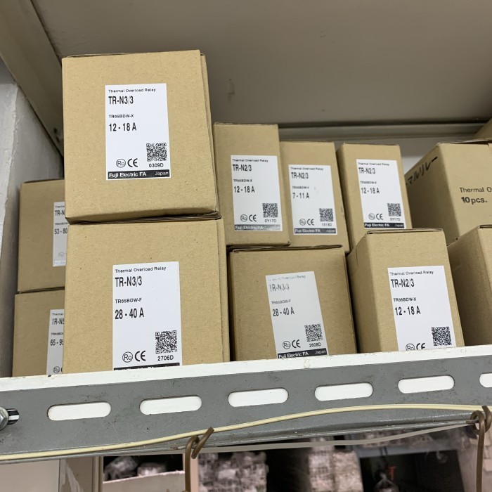 Overload Fuji Tr-N3/3 Untuk Contactor Sc-N2S, Sc-N3 Fuji Electric Ori