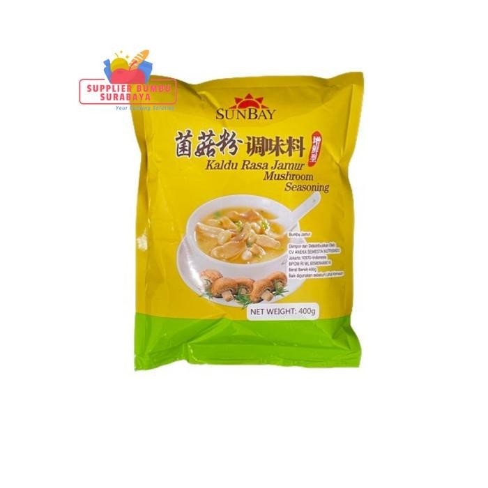 

Kaldu Jamur Non MSG Sunbay 400g Kualitas Terbaik