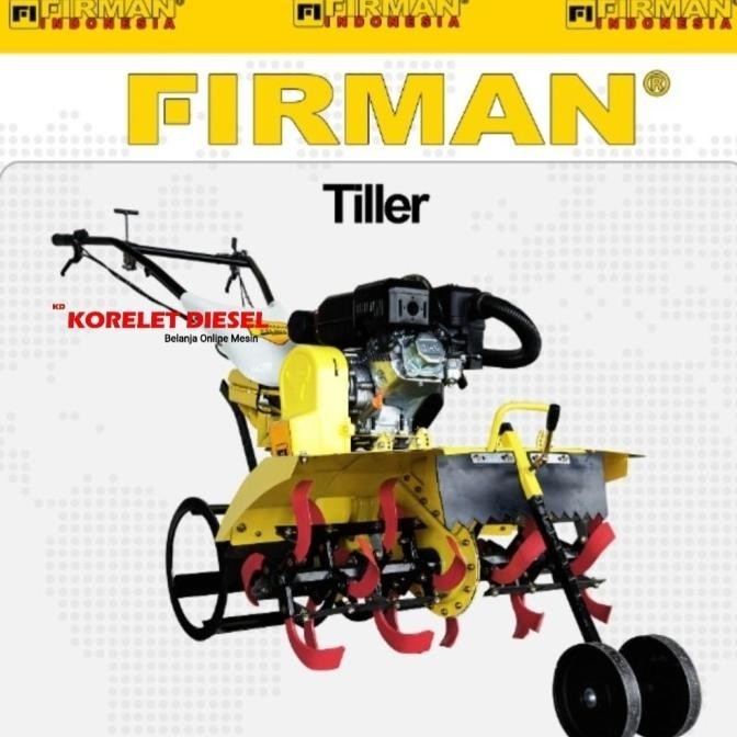 Terlaris Traktor Bajak Sawah Firman Ftl 820 Tiller Bajak Sawah Kering & Basah Ready Stok