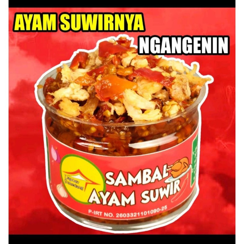 

Sambal Ayam Suwir | Pedas Nampol