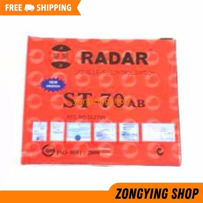 PELAMPUNG AIR OTOMATIS RADAR TANDON ATAS TOREN POMPA AIR SANYO ST70AB ZONGYING SHOP GRATIS ONGKIR
