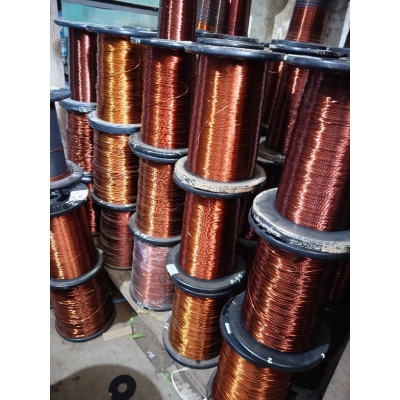 KAWAT TEMBAGA KEI SUPER EMAIL 0.50mm 1KG 200°