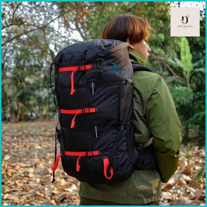 PERLENGKAPAN HIKING Tas Gunung Lightweight - Tas Traveling Greenforest Siren Carrier 45+10