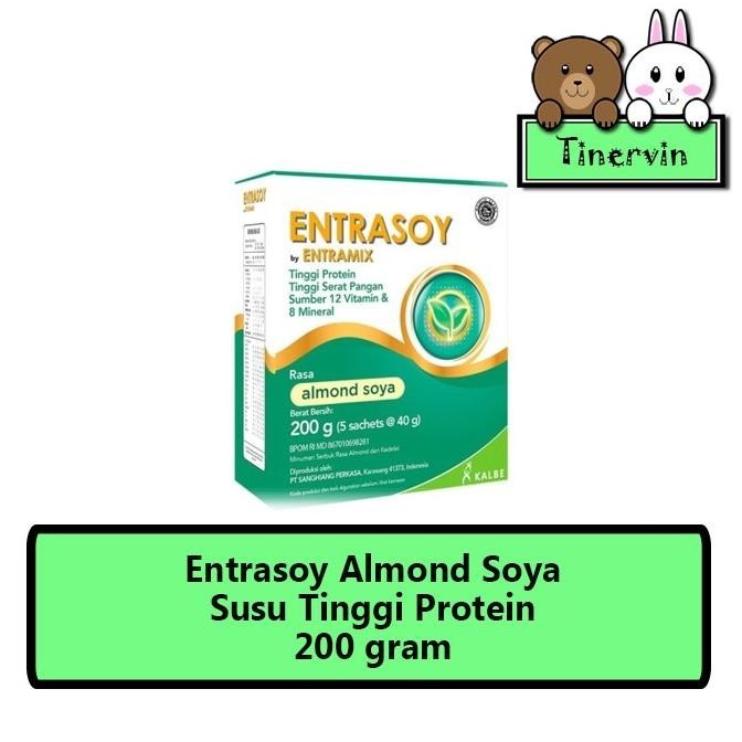 

Entrasoy Almond Soya 200 gram