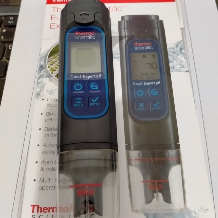 Produk EXPERT pH meter Eutech. pH meter Digital. pH tester Thermo Scientific