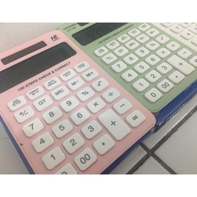 

Mega Sale Calculator Citizen -Kalkulator Citizen Ct -133 12Digit Warna Warni Real Pic Murah
