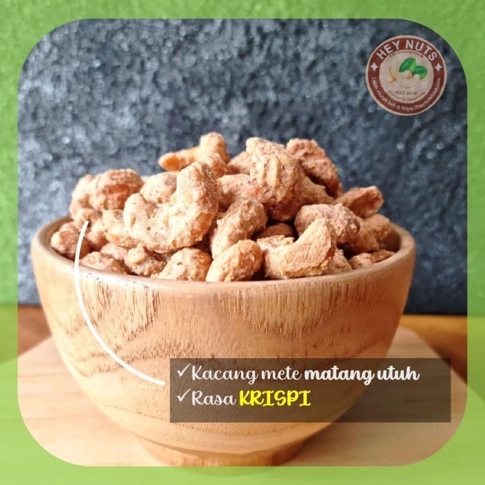 

TERLENGKAP Kacang Mede Goreng Original Asin Gurih 500 gram higienis halal