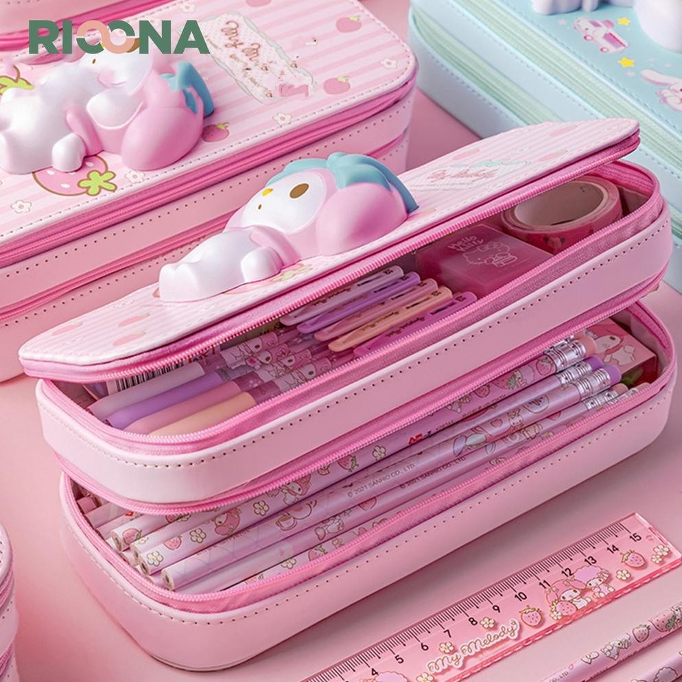 

Ghs-55 Tempat Pensil Squishy Sanrio Dua Susun Pen Holder Squishy Double Decker Murah