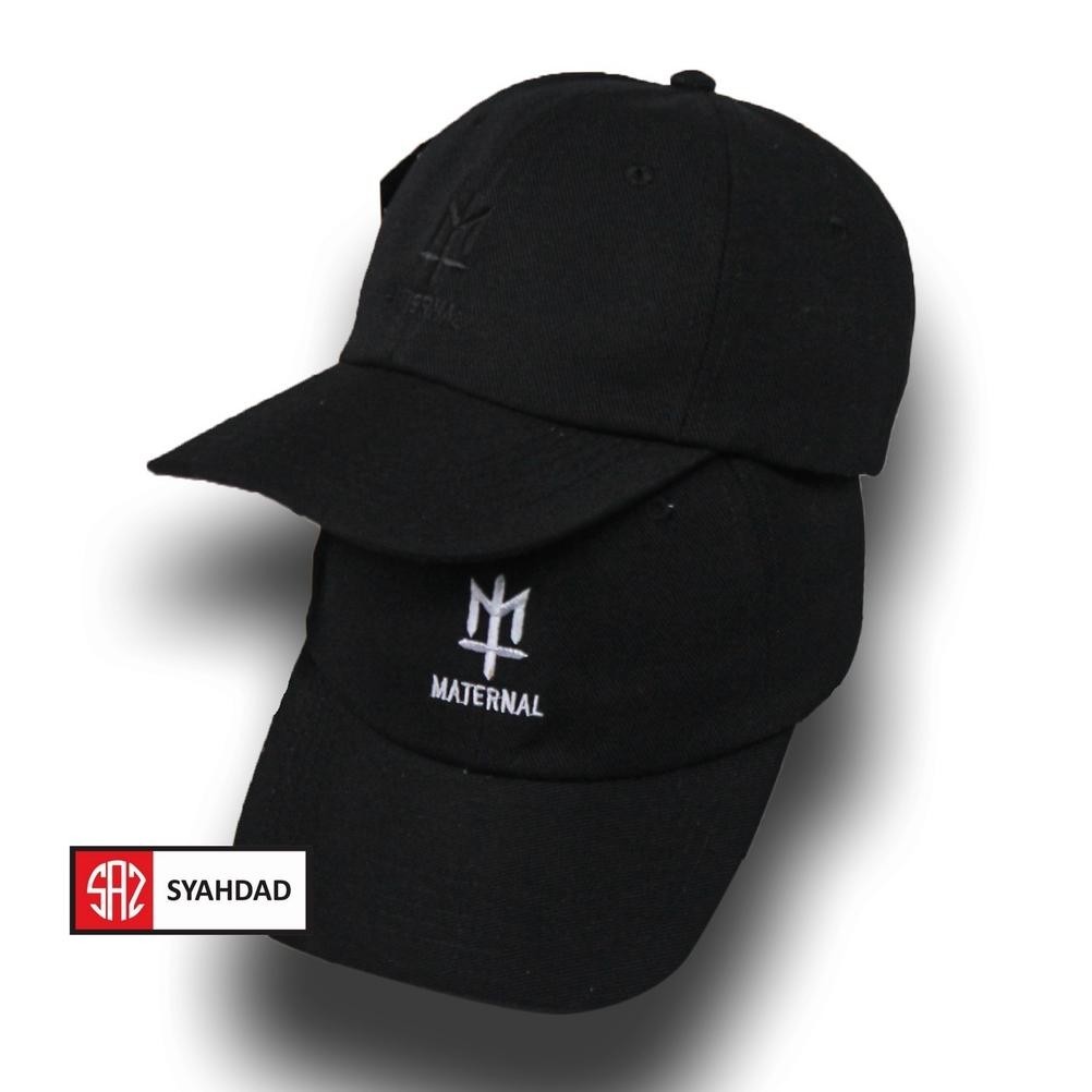 Viral Topi Maternal / Topi Baseball / Topi Pria Distro  / Topi Hitam Pria / Topi Pria Ori / Terbaru