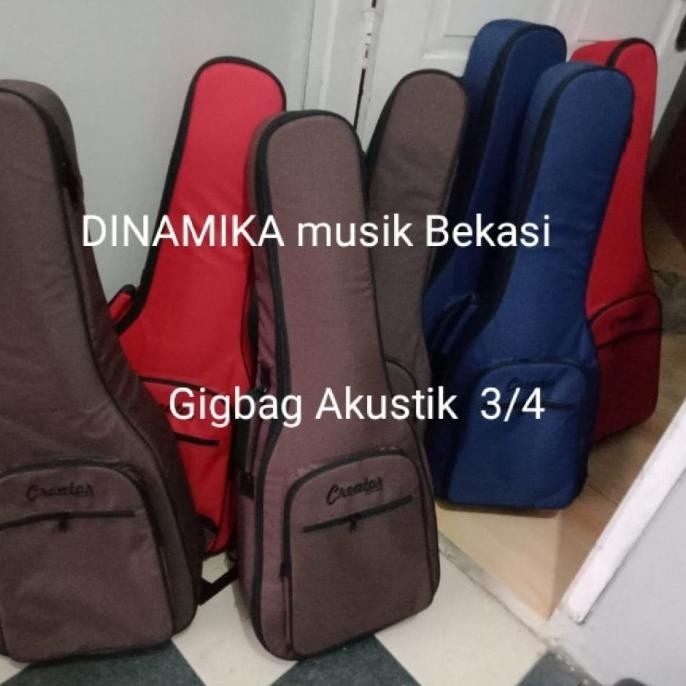 Tas Gitar Gigbag Tebal Untuk Akustik 3/4