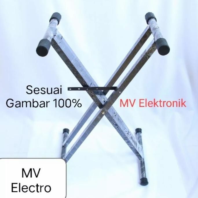 Stand Double Keyboard / Kaki Keyboard Double / Stand Piano
