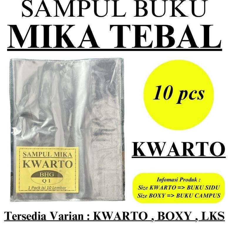 

Murah Sampul Buku Mika Kwarto / Boxy / Lks Isi 10 Lembar