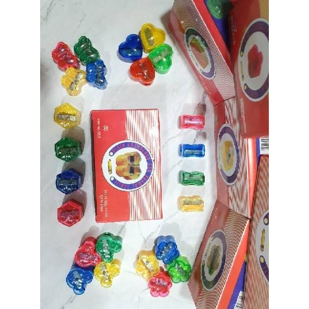 

100% Serutan Murah (1Box=24Pc)/Serutan Lucu/Serutan Fancy/Rautan Murah/Sharperner/Serutan Warna