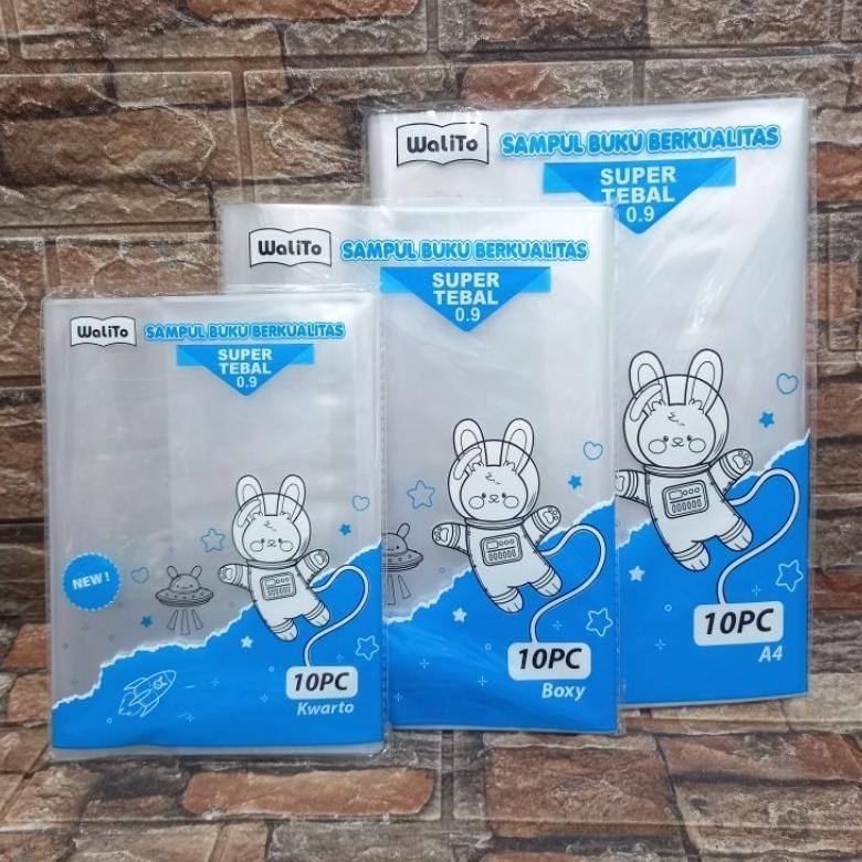 

Big Sale Sampul Buku Walito Plastik Tebal