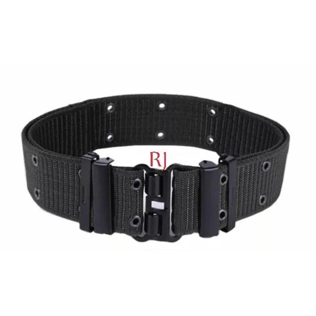 Ikat Pinggang Tactical Belt Black Hawk Kanvas / Sabuk Tactical / Gesper Satpam, Polisi, Tni, Pol Pp