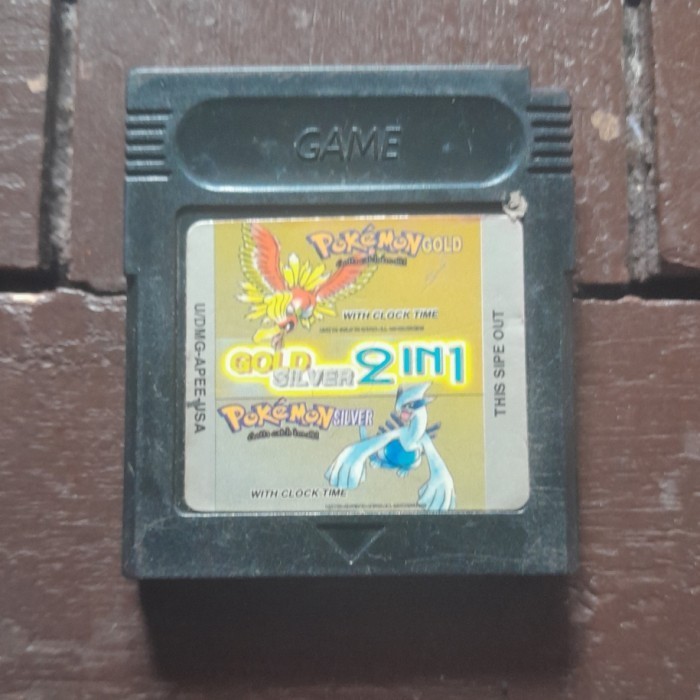 Kaset Gameboy Pokemon Gold