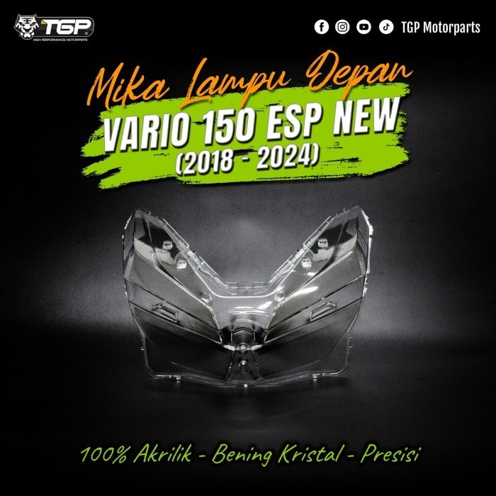 Mika Lampu Depan TGP Honda Vario 150 ESP New LED 2018 2019 2020 2021 2022 2023 2024 Motor Honda