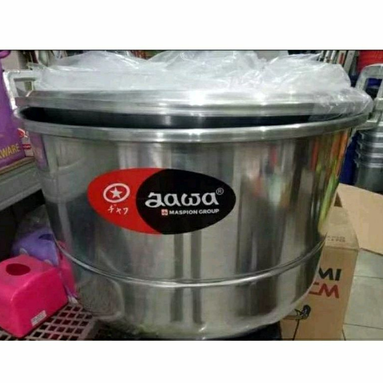 PANCI MASAK UKURAN 50 CM ALUMINIUM JAWA/ DANDANGAN UKURAN 15 L 50CM ALUMINIUM JAWA