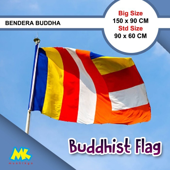 

Terlaris Bendera Buddha Budha / Buddhist Flag SALE