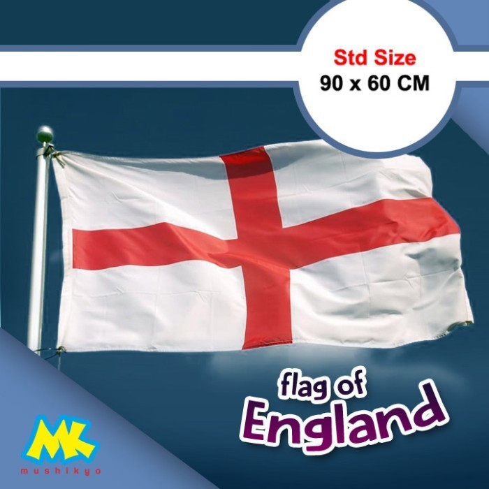 

Terlaris Flag of England / Bendera Inggris ukuran Standard SALE