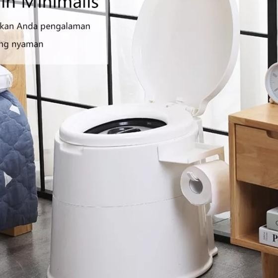 Closet Jongkok Orang Tua Anak Anak Ibu Hal Pispot Portable Kamar