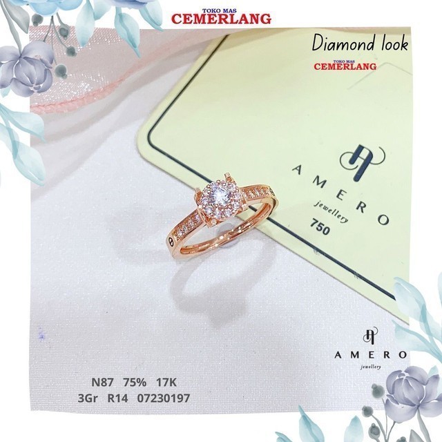 Cincin Amero 750 17K R14 2.97 07230197