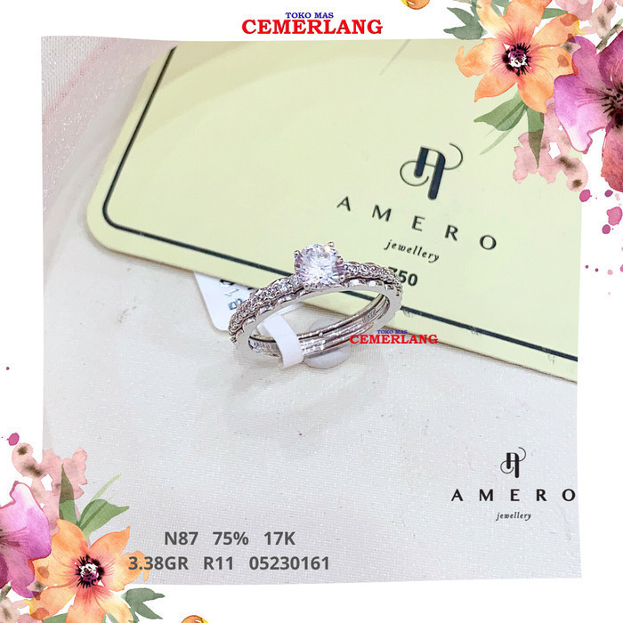 Cincin AMERO 750 17K R11 3.24 05230161