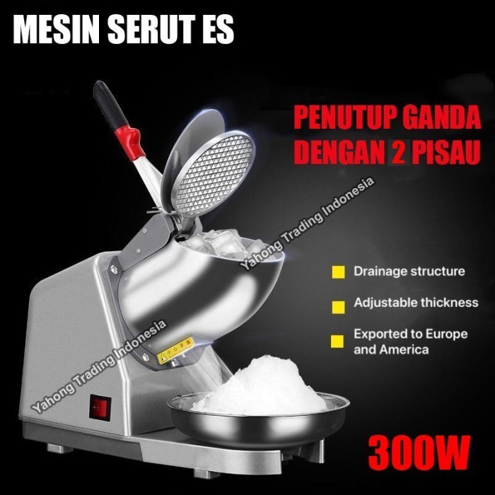 Ice Smashing Machine Mesin Serut Es Batu Penghalus Es Listrik