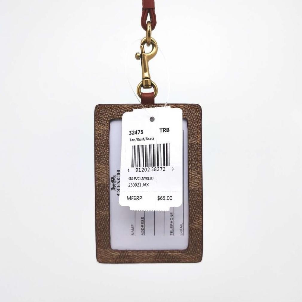 

Df-8 (Sale ) Logo Logam 32475 Coach Card Holder Lanyard Name Card Terbaru