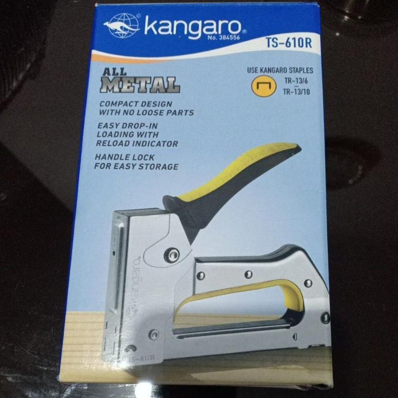 

Spesial Promo Stapler/Hekter Tembak Kangaro Ts-610R Kekinian