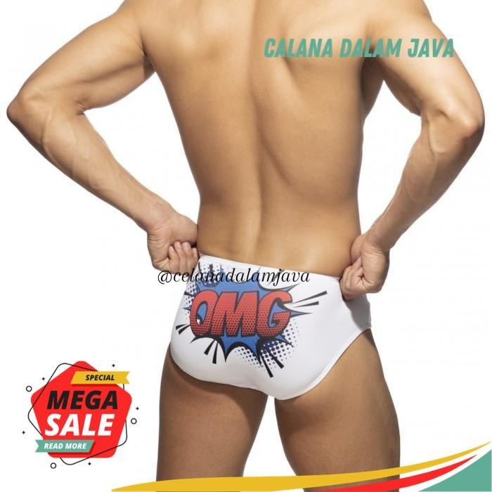 MINI BRIEF CELANA RENANG PRIA BIKINI AD OMG 3 WARNA   FREE ONGKIR 