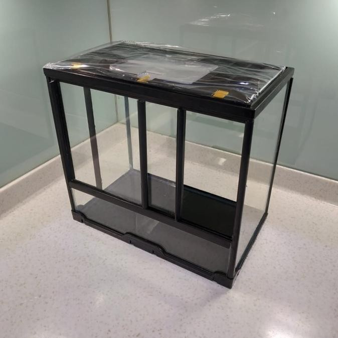 READY AQUARIUM NIKITA TERRARIUM M 36 CM / KANDANG REPTIL KADAL IGUANA