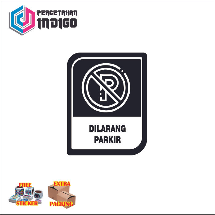 

Terlaris sign papan akrilik dilarang parkir Keren