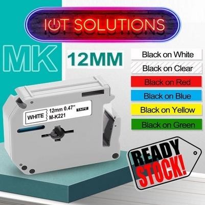 

dgf-4 Label Tape 12mm MK-231 M-K231 MK-131 MK-431 MK-531 MK-631 MK-731 MK-831 MK-931 Compatible Brother P-Touch Printer Label Maker M Tape M231 M-K231 MK231 Terlaris