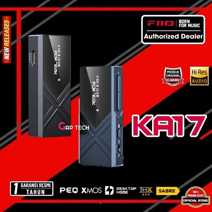 Fiio KA17 / KA 17 2xES9069Q DAC Portable Headphone Amplifier / DAC Amp