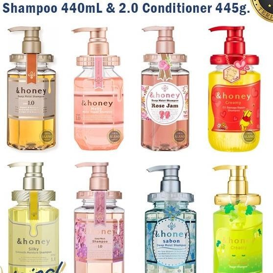&Honey Shampoo & Conditioner (1.0 & 2.0) Japan