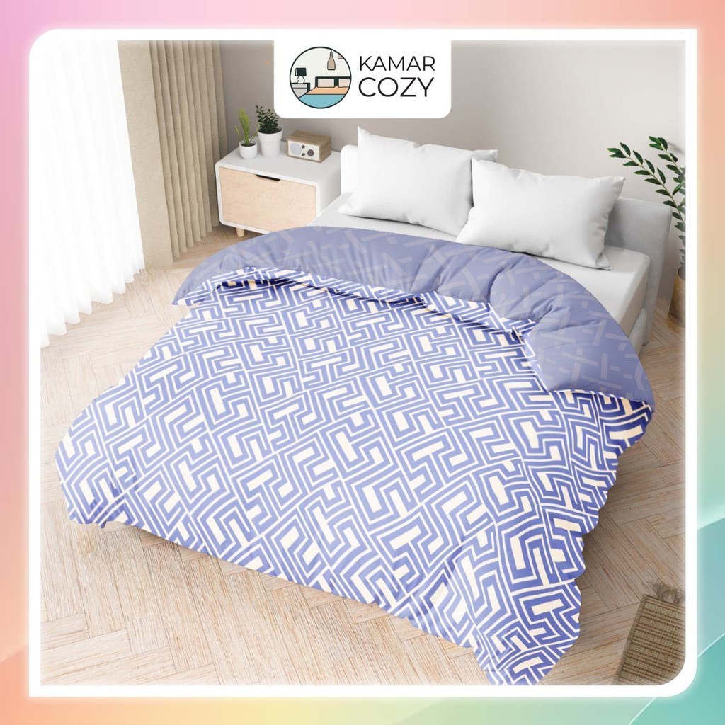 Kintakun DLUXE Bed Cover Only / Selimut Tebal / Comforter 180 x 200 King Izana Aesthetic Badcover Es