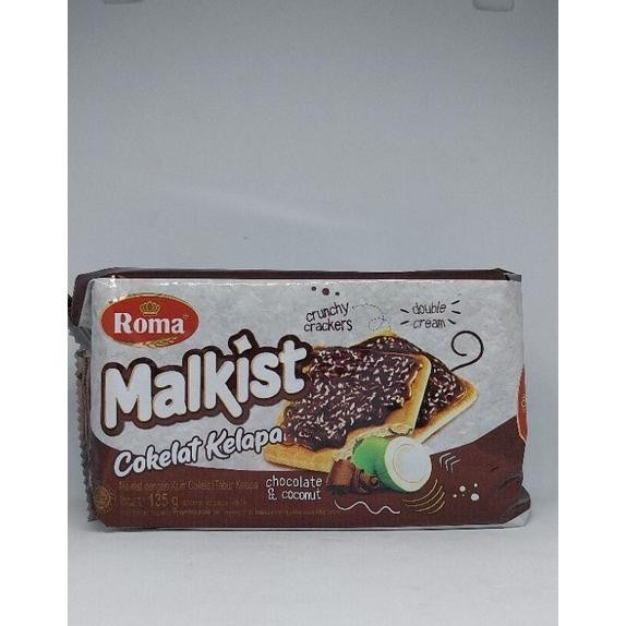 

Ready Sembako Roma Malkist Coklat Kelapa 135 Gram