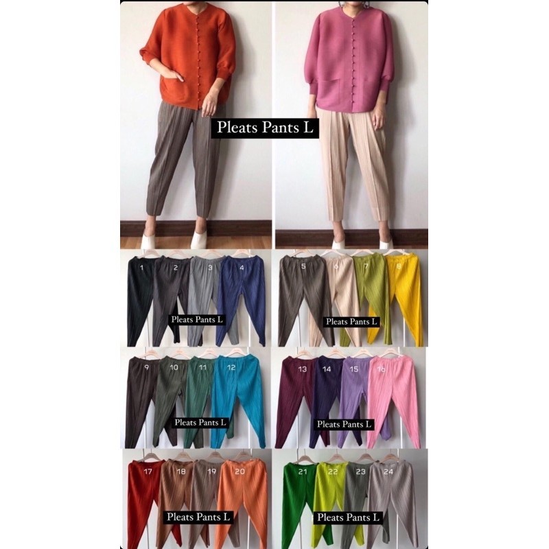 (PRE ORDER) Pleats Pants L Premium // Pleats Premium