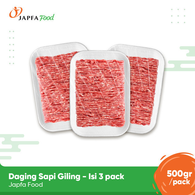 

Daging Sapi Giling 500gr - Isi 3 pack