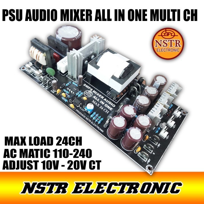 Smps Psu Mixer Audio Universal Multi Ch Ori