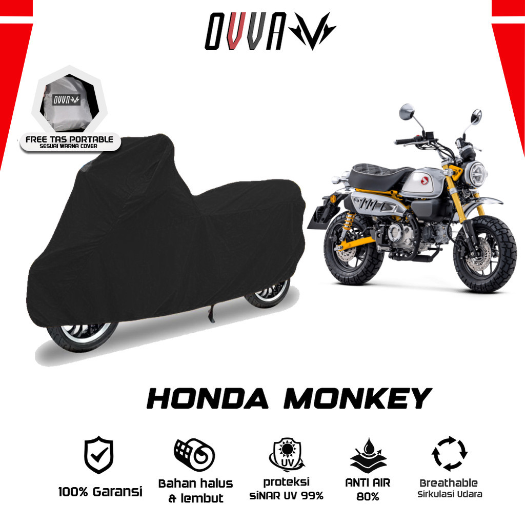 Cover Motor Honda Monkey / Sarung Motor Honda Monkey / Selimut Motor Monkey
