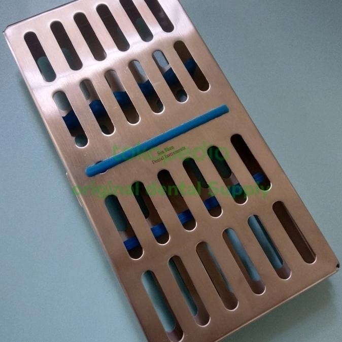 Tempat Sterilisasi instrument Dental Tray cassete autoclave instrumen