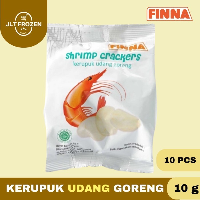 

Kerupuk Udang Goreng Finna Siap Makan CARTON isi 120pcs X 10g A9