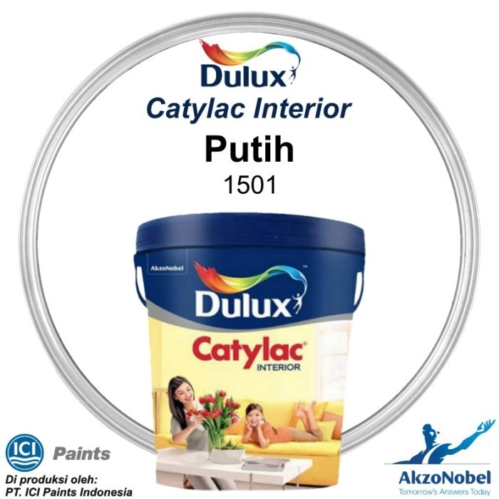 CAT DULUX CATYLAC INTERIOR 25 KG - PUTIH / WHITE 1501