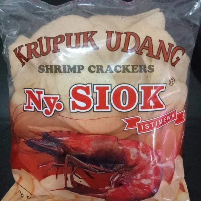 

Ny. Siok Kerupuk Udang Oval (500 gram) A9