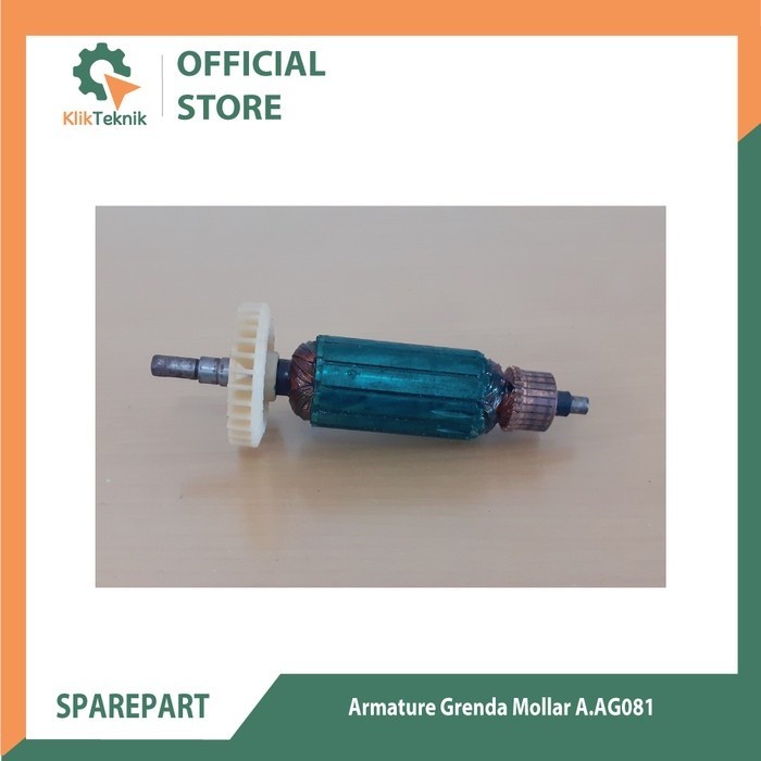 Armature/angker gerinda Mollar A.AG081 putih polos